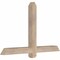 Ekena Millwork Eugene Smooth Timber Gable Bracket, Douglas Fir, 48"W x 30"H x 3 1/2"D x 3 1/2"F, 15/12 Pitch GBW048X30X0404EUG00SDF - alternate 4